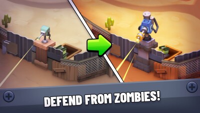 Idle Zombie War: Tower Defence screen 3