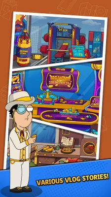 Idle Vlogger - Rich Me! screen 3