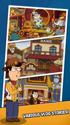 Idle Vlogger - Rich Me! screen 4