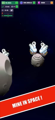 Idle Space Station - Tycoon screen 1