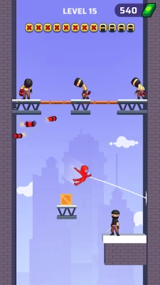 Web Master: Стикмен Супергерой screen 4