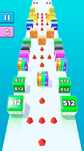 Jelly Run 2048 screen 1