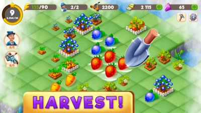 Mergington Town: Merge & Build screen 1