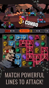 Path of Puzzles: Match-3 RPG screen 1