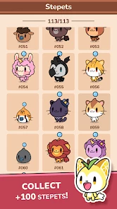 Stepets: Игра на ходьбе screen 1