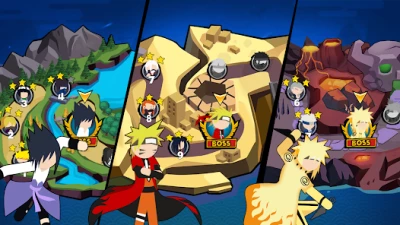 Stick Ninja - 3v3 Battle screen 5