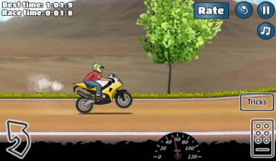 Wheelie Challenge screen 3