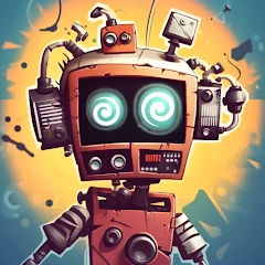 download Tiny Robots: Portal Escape (ВЗЛОМ Много Энергии)