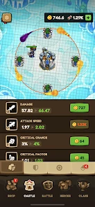 Apexlands- idle tower defense screen 3