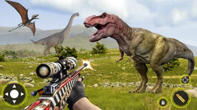 Deadly Dinosaur Hunter Revenge Fps Shooter Game 3D [ВЗЛОМ на деньги] 1.9 screenshot №2