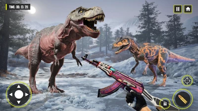 Deadly Dinosaur Hunter Revenge Fps Shooter Game 3D [ВЗЛОМ на деньги] 1.9 screenshot №3