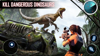 Deadly Dinosaur Hunter Revenge Fps Shooter Game 3D [ВЗЛОМ на деньги] 1.9 screenshot №4
