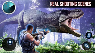 Deadly Dinosaur Hunter Revenge Fps Shooter Game 3D [ВЗЛОМ на деньги] 1.9 screenshot №5