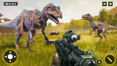 Deadly Dinosaur Hunter Revenge Fps Shooter Game 3D [ВЗЛОМ на деньги] 1.9 screenshot №6