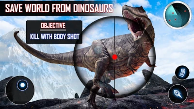 Deadly Dinosaur Hunter Revenge Fps Shooter Game 3D [ВЗЛОМ на деньги] 1.9 screenshot №7