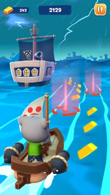 Говорящий Том бег за золотом 2 screenshot №4