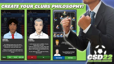 Club Soccer Director 2022 - Футбольный менеджмент screenshot №4