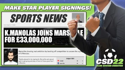 Club Soccer Director 2022 - Футбольный менеджмент screenshot №5