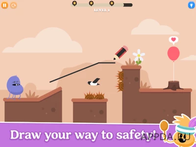 Dumb Ways to Draw 2 (ВЗЛОМ, Все уровни/Бесконечные подсказки) screenshot №2
