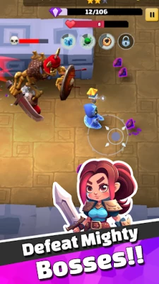 Dungeon Brawlers (ВЗЛОМ, Много денег) screenshot №4