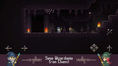 Fireball Wizard screen 1