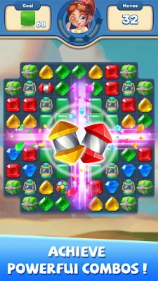 Gems Matcher - Match 3 Game screenshot №3