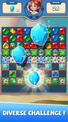 Gems Matcher - Match 3 Game screenshot №4