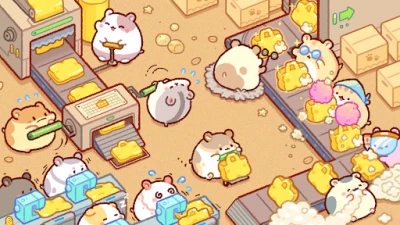 Hamster Bag Factory : Tycoon (ВЗЛОМ, Мод меню) screenshot №2