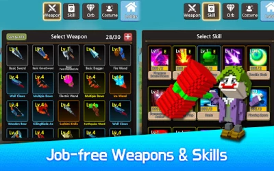 Hero Craft : Weapon, Character Skin Craft RPG (ВЗЛОМ, мод-меню/нет рекламы) screenshot №5