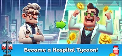 Hospital Empire - Idle Tycoon (ВЗЛОМ, Много денег) screenshot №3