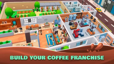 Idle Coffee Shop Tycoon [ВЗЛОМ: Много Денег] screenshot №5