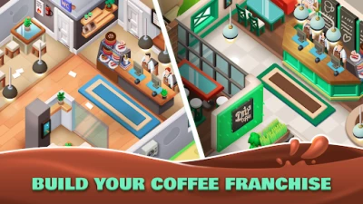 Idle Coffee Shop Tycoon [ВЗЛОМ: Много Денег] screenshot №7