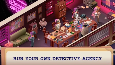 Idle Crime Detective Tycoon (ВЗЛОМ, Много денег) screenshot №2