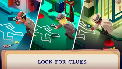 Idle Crime Detective Tycoon (ВЗЛОМ, Много денег) screenshot №5