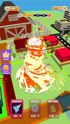 Idle Tornado (ВЗЛОМ Много Денег) screenshot №6