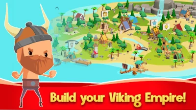 Idle Vikings Tycoon: Valhalla (ВЗЛОМ, Материалы и еда быстро увеличиваются) screenshot №5