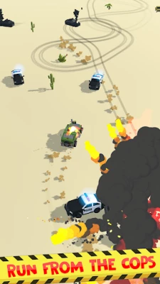 Mad Driver vs Cops, 6+ [ВЗЛОМ: Много денег] 1.0.1 screenshot №3