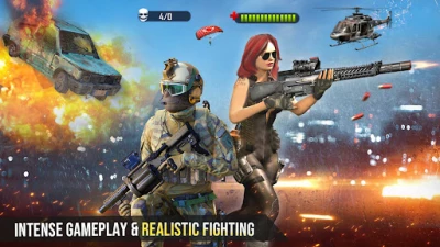 US Counter Attack FPS Gun Strike Shooting Games (ВЗЛОМ, много денег) screenshot №8