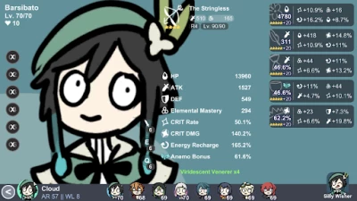 Silly Wisher for Genshin (ВЗЛОМ, Нет рекламы) screenshot №4