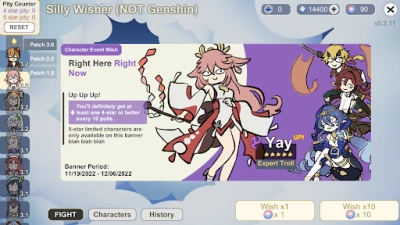 Silly Wisher for Genshin (ВЗЛОМ, Нет рекламы) screenshot №7