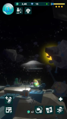 Space Idle Ark: craft mine mans build ship farm (ВЗЛОМ, много энергии) screenshot №4