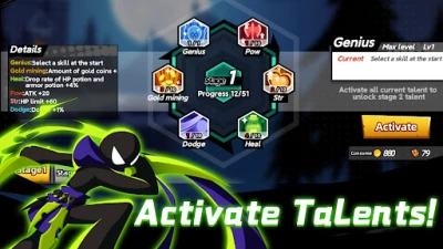 Stickman Master II: Dark Earldom (ВЗЛОМ, много денег) screenshot №8