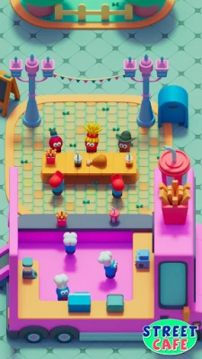 Street Cafe: Cooking Tycoon (ВЗЛОМ, Много бриллиантов) screenshot №2