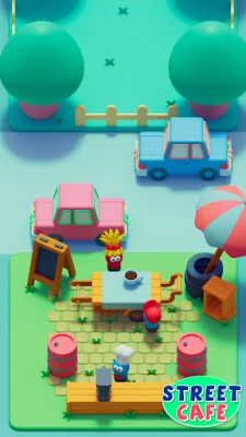 Street Cafe: Cooking Tycoon (ВЗЛОМ, Много бриллиантов) screenshot №3