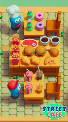 Street Cafe: Cooking Tycoon (ВЗЛОМ, Много бриллиантов) screenshot №5