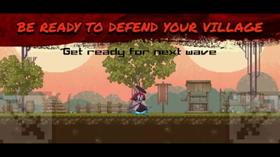 Thunder Samurai Defend Village (ВЗЛОМ Много Денег) screenshot №4