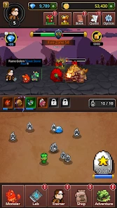 Grow Mergemon Masters-Idle Rpg screen 3