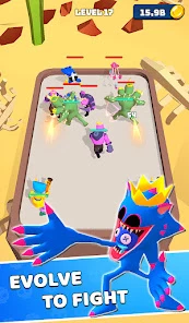 Monster Rampage: Merge Rainbow screen 3