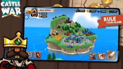 Castle War: Idle Island screen 1