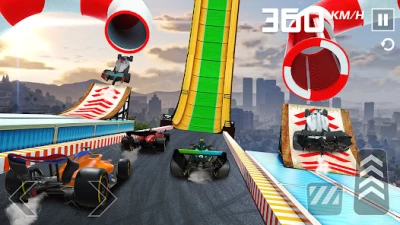 Formula Car Stunt Games screen 4